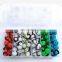 120 pcs assembly Clips Auto Body Retainer Pin Push Rivet Trim Panel molded Fastener Kit
