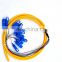 0.5Meter ST/UPC Fiber Optic Pigtail  Multi mode MM 50/125  bundle fiber optic patch cord