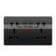 International universal two 5-hole socket rectangular wall socket Switch