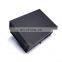 Luxury matte black cardboard gift box large hinged packaging box with magnetic closure lid