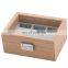 Wholesale 3 Slots Packaging Small Gift Kids Watch Box Luxury Display Wooden Watch Boxes
