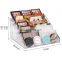7-layer Acrylic Eyeshadow Organizer Nail Polish Storage Acrylic Cosmetic Holder for Dresser, Store