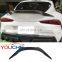 Узадний спойлер из углепластика для Toyota Supra 2019-2021 A90