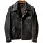 2022 MEN'S STONE WASHED GENUINE COWHIDE LEATHER JACKET