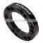 Black Steering Wheel Spacer Hub Adapter 1''/25mm Thick for Refit Vehicles