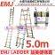 5 M Magic Telescopic Aluminium Step Ladder with EN131 Approval