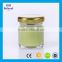Wholesale mini 35ml round clear honey glass jar with metal lid                        
                                                Quality Choice