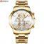CURREN 8348 Men Stylish Big Dial Quartz Watches Stainless Steel Chronograph Calendar Business Classic Dress Mens Watch
