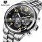 BENYAR BY-5138M Men Quartz Watches Business Army Military Chronograph Waterproof Top Brand Luxury Clock Relogio Masculino
