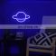 LED Planet Neon Light Moon Wall Mounted Led Channel letter Logo Sign Led Neon Lights Custom Neon Sign