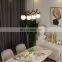 Nordic LED Chandelier Resin Bird Pendant Light Simple Decor Hanging Lamp For Table Living Room Dinner Room Decoration