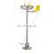 Elecpopular Free standing eye washer stainless steel EPL21 vertical eye wash with foot operation