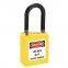 38mm top nylon security lockout padlocks , with master key Best safety padlock