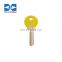 safety door plastic head key blanks general portable good use key for house