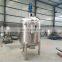 Liquid emulsifying homogenizer tank electric steam heating mixer jacketed stainless steel mixing tank with agitator