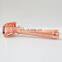 Butterfly Safety Razor Twist To Open Razor Matte Rose Gold  Double Edge Blade Razor For Man