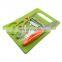 2022 Hot sale cheap promotion 4pcs cutting board pp cutting board kitchen tools gadgets set with knife sharpener scissors