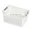 Factory price high quality Living Room Small Things Food Snack PP plastic household storage basket with handle