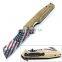 Stainless  Steel Tactical  Camping Outdoor Tool Pocket Knife