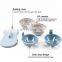 Microwave Double Egg Poacher Maker Poached Eggs Cooker Steamer Kitchen Gadget Dishwasher Heat Resistant Microwave Egg Poacher