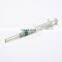 Auto disposable syringe 0.5ml steel chip pull off disposable auto destruct self destructive ad syringe