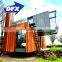 steel structure hotel prefabricated apartments building mobile toilet van 20ft container office house