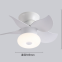 Bedroom variable frequency children's fan light