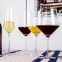 Hot Selling Premium Crystal Red Wine Glasses Daily Use Hand Blown V Shaped Drinking Glassware Water Glasses Cup