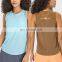 Wholesale High Quality Comfortable Fitness Gym Yoga Wear Sleeveless Shirt Quick Dry Breathable Workout Women Sports Tank Top