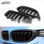 F32 Carbon Fiber Car Grills Front Bumper Kidney Grille Dual Slat Grill For BMW 4 Series F32