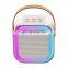 Family KTV Bluetooth Dual Speaker Led Flashing Light Wireless Outdoor Speaker