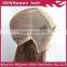 Wholesale glueless virgin human hair natural hairline full lace wig