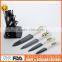 Useful matt black ceramic kitchen utensils