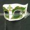 New Plastic PVC Lace Christmas Venice Mask with flower diamond and gold facial mask