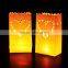 More pattern flame retardant Paper Candle Bag, Luminaries Bag Party Decoration Favor
