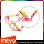 Custom wide view swimming goggle anti fog swim eyewear glasses