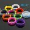 2015 New Arrival ! Custom Logo Silicone Rubber Vape Band, Rubber Band Bracelet Patterns, Multicolor Cheap Rubber Vape Band