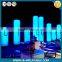 Attractive christmas stage show decoration inflatable pillar with led lighting