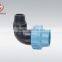 PP 90 Degree Elbow with Threaded Male Take Off