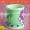 Pvc mug cup with ABS cup and soft pvc grip