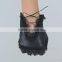 Cheap Price Lace Stylish Heated Fingerless Leather Gloves