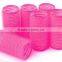 Hot sale colors magic tape foam hair accessories hair rollers