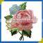 Eco-Friendly Feature and Embroidered Technics Embroidery Rose Patches