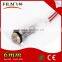 high quality 6MM Metal Red Yellow White lamp 6v 12v 24v led indicator light 120v Wire