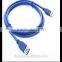 high speed multifunctional USB 3.0 extension cable for computer Printer Camera Card Reader