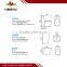 Sanitary Ware Ceramic bathroom design WC toilet set manufacturer