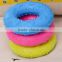 ring shaped rubber squeaky pet dog chew toy
