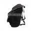Fashion canvas polyester travel backpack bags with drawstring closure