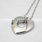 316L Stainless Steel Heart Shape Pendant Fashion Necklace