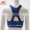 Plain color bulk sports bra mesh custom bra for women